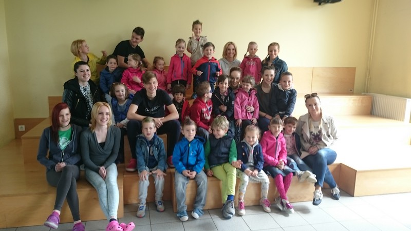 Obiskali so nas otroci iz vrtca Trnovo